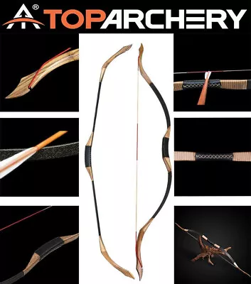 Horseback Shooting Archery Mongolian Horse Bow Traditional Recurve Bow Hunting • $99.63