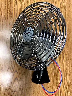 Chrome Plated Heavy Duty Fan Maradyne 3100 W/ Base 12V  #53085 • $70