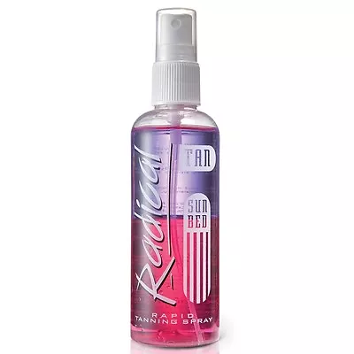 Radical Tan RAPID Tanning Spray Oil - Non Tingle Sunbed Lotion 165ml Bottle • £10.99