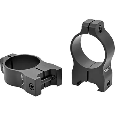 Warne Vapor Aluminum Scope Rings Matte Black 30mm High • $32.71