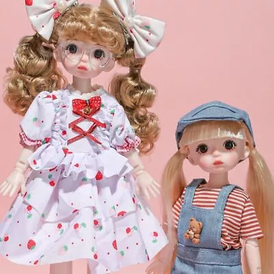 Beautiful 1/6 BJD Movable Joint Doll Body Kawaii 30cm Dress Up Doll  Children • $13.10