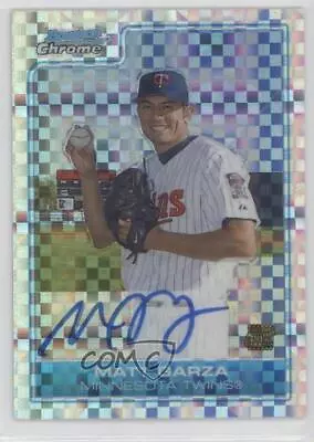 2006 Bowman Chrome Prospects X-Fractor /225 Matt Garza #BC235 Auto • $15.20