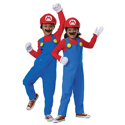 Mario Elevated Nintendo Child Halloween Costume • $43.16
