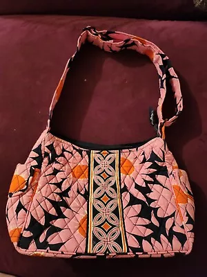 Vera Bradley Quilted Pink Shoulder Bag In  Loves Me Pattern  Adjustable Strap • $32