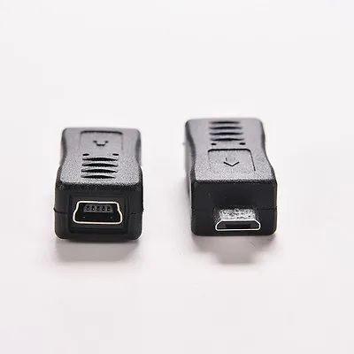 Mini USB Female To Micro USB Male F/M Adapter Data Charger Converter Connect_hf • $3.84