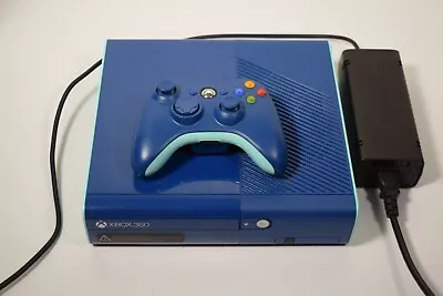 TESTED! Microsoft Xbox 360 E Special Edition Call Of Duty Blue Teal Console • $255