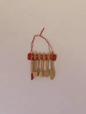 Dollhouse Miniatures Hanging Wooden Kitchen Baking Tools • $8