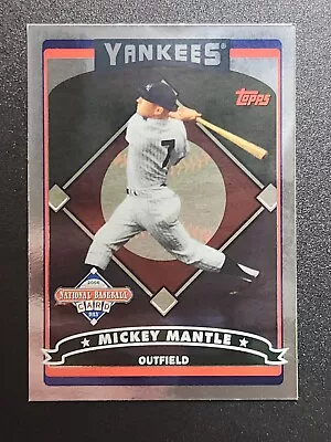 2006 Topps #T2 - Mickey Mantle - Silver Insert • $1.99