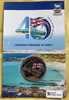 2022 Crown Coin Falkland Islands Liberation 40th Anniversary Low Issue (M3722) • £25.99