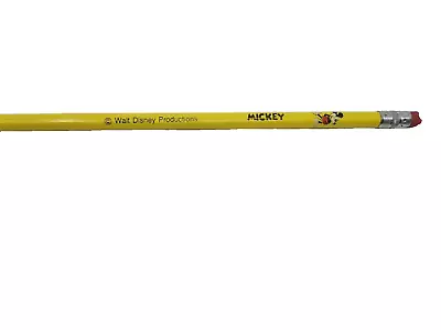 Vintage 1980s Mickey Mouse Walt Disney Productions Pencil Faber Castell • $2.50