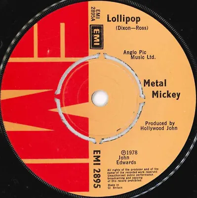 Metal Mickey - Lollipop (7  Single) • £11.49