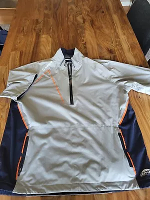 Sunice Sullivan Zephal Waterproof Stretch Short Sleeve Golf Windshirt Size Large • $30