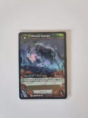 Ghostly Charger - World Of Warcraft - Tcg - Loot Card - Redeemable In Game • $2100