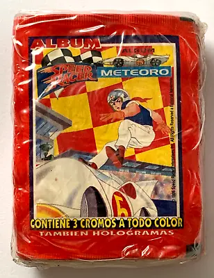 1996 BOX METEORO Speed Racer - 50 SEALED PACK PERU Edition Sticker VINTAGE VTG • $59.99