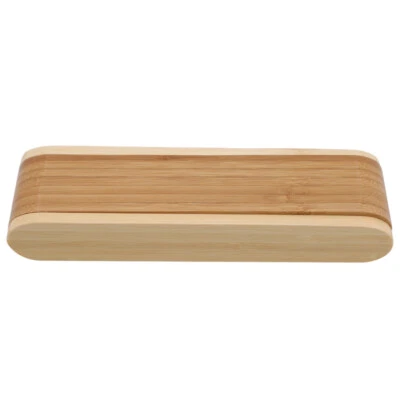 £8.50 • Buy Wooden Pen Box Mahogany Double Pencil Case Stationery Organizer Holder IT
