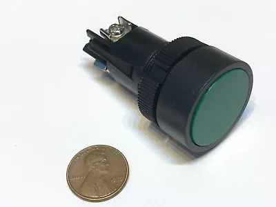 1 Piece Green Momentary PUSH BUTTON SWITCH Normally Open Closed 22mm On Off A11 • $9.70