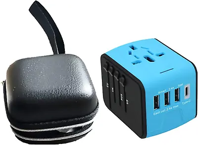 $27.21 • Buy Oceanwave B07X Universal Travel Adapter With 3 USB & 1Xtype-C 3.4A Charger, 1 Pi