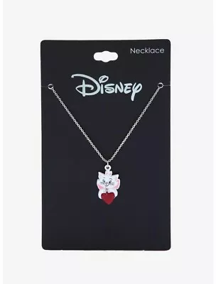 Disney The Aristocats Marie Heart Charm Necklace • $21.75