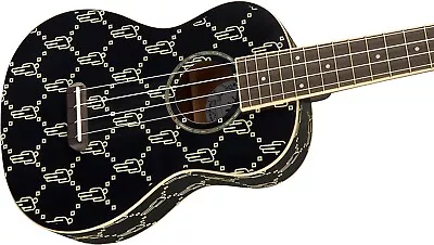 Fender Billie Eilish Signature Concert Ukulele Acoustic-Electric Black NEW! • $264