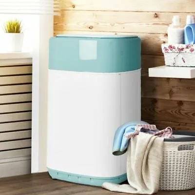 Durable 8lbs Portable Fully Automatic Washing Machine With Drain Pump-Green • $408.88