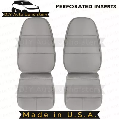 1992-1999 For Ford E250 Econoline Van Front Tops/Bottoms Vinyl Cover Gray Perf • $472.14