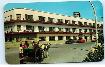 *Hotel La Siesta La Arana Spider Transportation Mazatlan Mexico Old Postcard B85 • $5.39