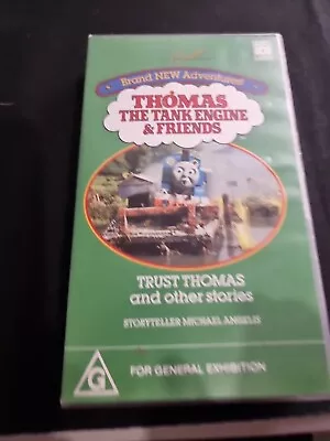 THOMAS THE TANK ENGINE & FRIENDS ~ TRUST THOMAS And Other Stories ~ VHS VIDEO • $10