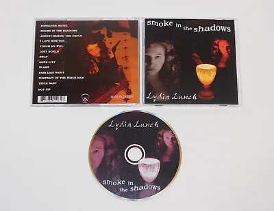 Lydia Lunch - Smoke In The Shadows CD (2004) Atavistic Records No Wave RARE! • $24.98