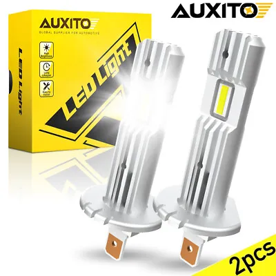 AUXITO H1 LED Headlight Bulb Conversion Kit High Low Beam Lamp 6500K Super White • $23.99
