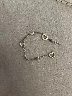 Genuine Tiffany & Co Bracelet Heart Link • $250