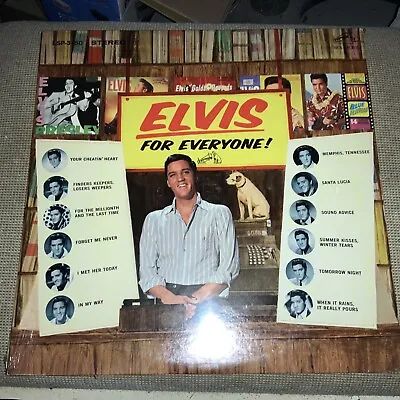 ELVIS FOR EVERYONE RCA VICTOR 12  Vinyl LP Album LPM/LSP-3450 **SEALED** • $26