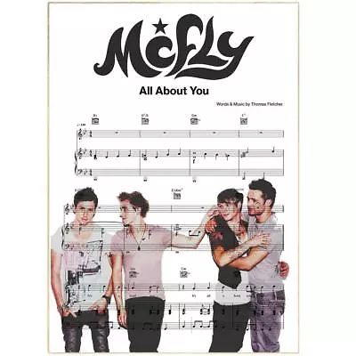 McFly - All About You Poster • £4.99