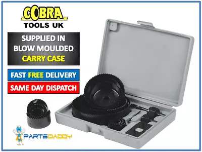 16 PIECE HOLE SAW KIT 19-127mm Circular Round Cutting Sawing Set Wood Metal 2631 • £8.95