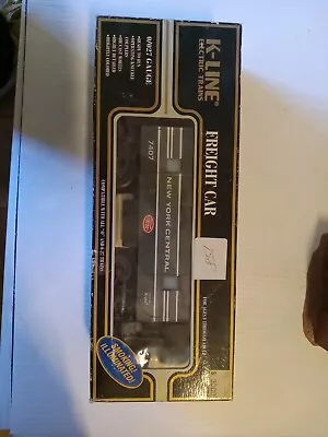 K-Line K7407 NYC/New York Central Smoking Caboose O-Gauge NIB • $34.99