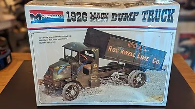 G Scale Monogram 1926 Mack Bulldog Dump Truck Kit 2400 1/24 Scale New In Box • $49.95