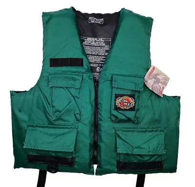 Stearns Fishing Vest Adult Large/XL Flotation Device Life Jacket Vest Lifejacket • $42.99