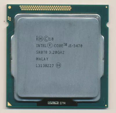 Intel Core  I5-3470 CPU Socket LGA 1155 Desktop Computer Processor • $18