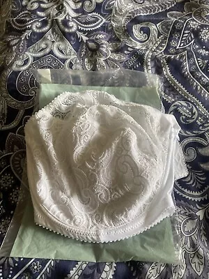 Miss Mary Of Sweden Wonder Minimiser Bra Size 48D White/ Lace • £22