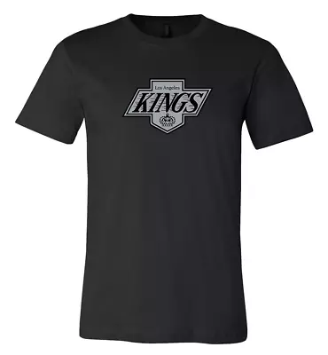 Los Angeles Kings Throwback Team Logo Shirt S-6XL Tracking!! • $9.99