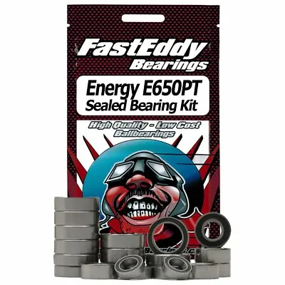 Quantum Energy E650PT Baitcaster Fishing Reel Rubber Sealed Bearing Kit • $24.99