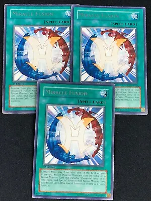 Yugioh Miracle Fusion Crv-en039 1st Rare X3 (hp)  • $4.99