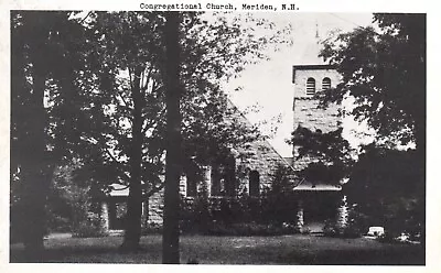 Postcard NH Meriden New Hampshire Congregational Church Antique Vintage PC F3529 • $5