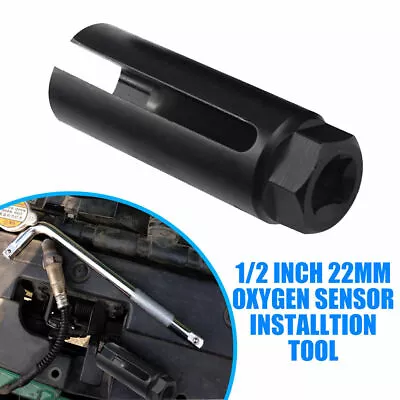 22mm O2 Oxygen Sensor Socket Tool 1/2  Square Drive Removal Tool Universal New • $21.58