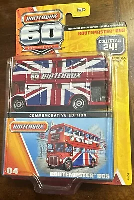 2013 Matchbox 60th Anniversary #4 Routemaster Bus New • $8.95