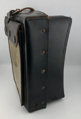 $40 • Buy Vintage Triumph? Motorcycle Heavy Leather Gas Tank Map/Tool Case