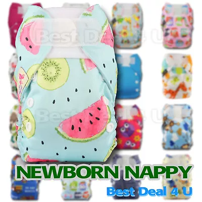 PREMATURE And NEWBORN Washable Reusable Cloth Pocket One Size Nappy • $8.24