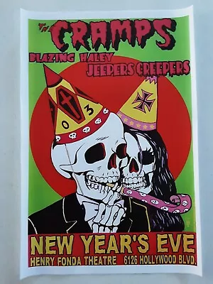 The Cramps - 2003 New Years Eve - Gig / Concert - Poster • $25