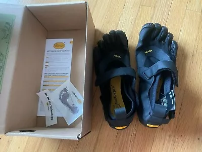 1 PAIR Vibram Women's V-Aqua Black Water Shoe Mismatched L-37 R-38 • $100