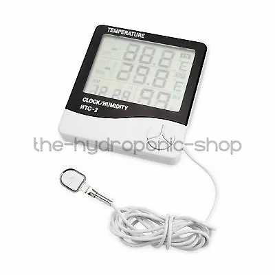 Digital Hygrometer Temperature Humidity Max Min Indoor Outdoor • £12.99