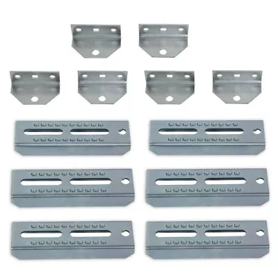 6PCS X 8  Boat Trailer Swivel Top Bunk Board Brackets Bolster Electro-Galvanized • $57.80